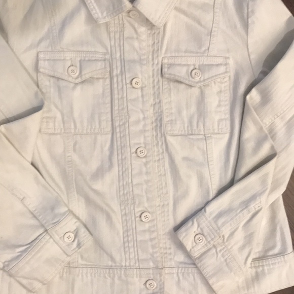 Valerie Stevens - Women’s Casual Jean Jacket - Beige - Never Worn - Large - $28 - Picture 3 of 10